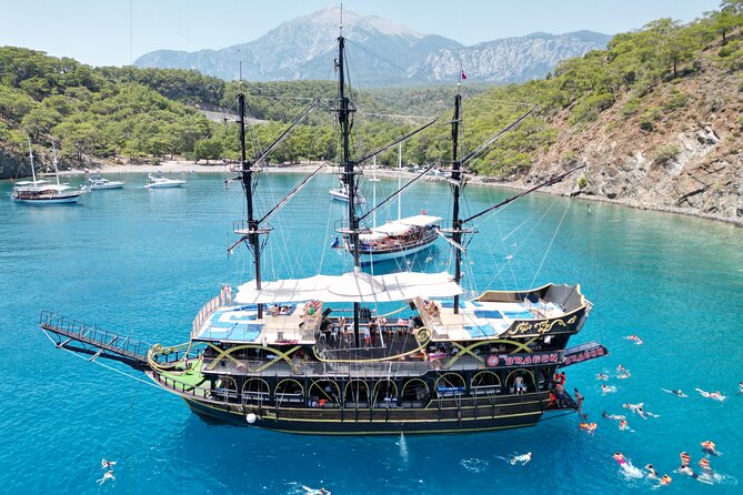 Pirates Boat Trip With Optional Pick up - Drop off From Antalya - Key Points