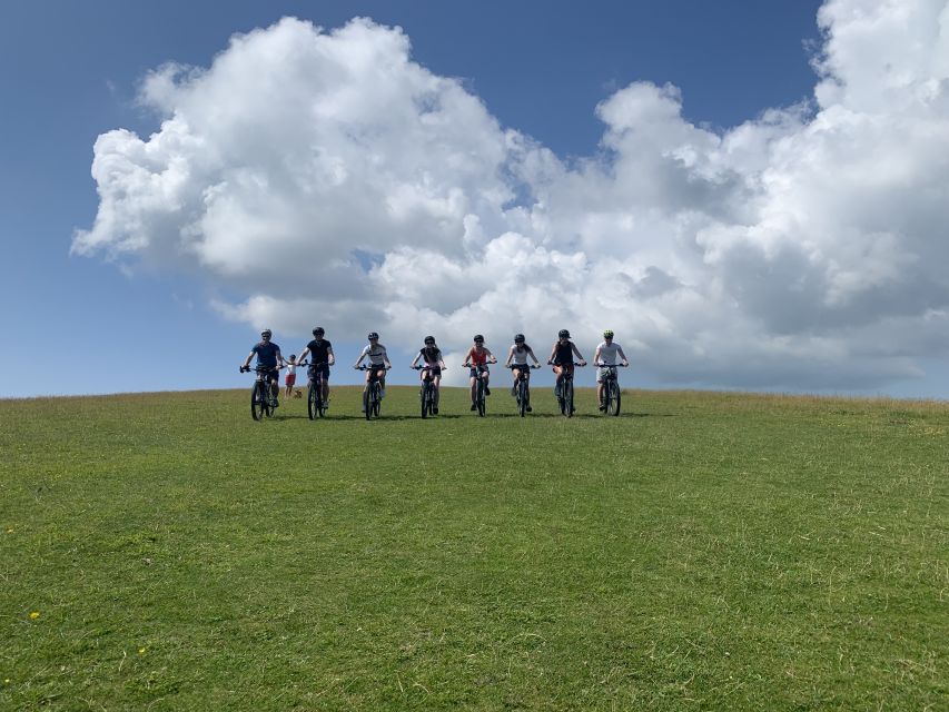 Poole: Old Harry Rocks and Corfé Castle Guided E-bike Tour - Key Points