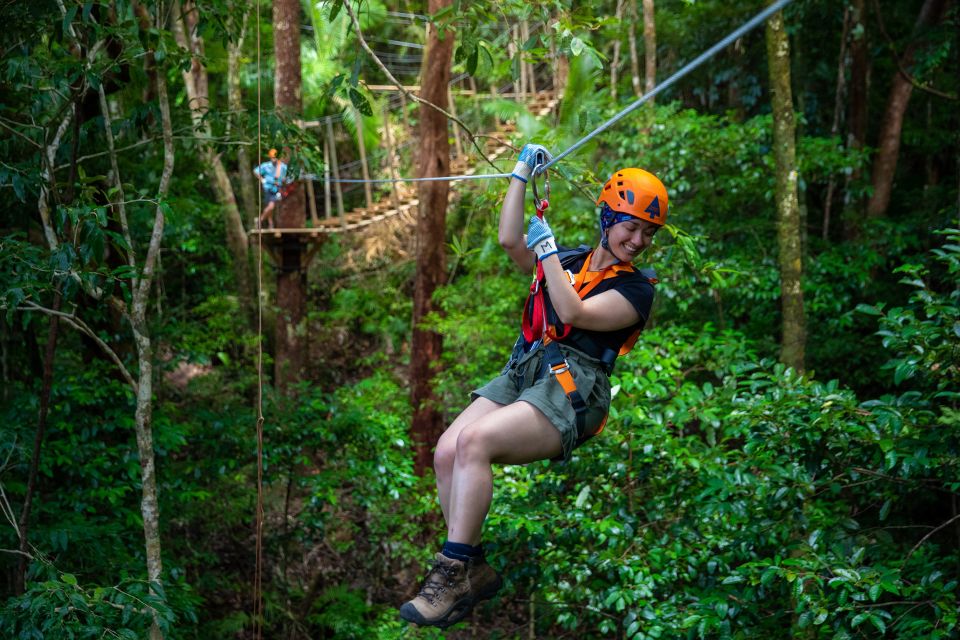 port douglas daintree rainforest canopy ziplining tour Port Douglas: Daintree Rainforest Canopy Ziplining Tour