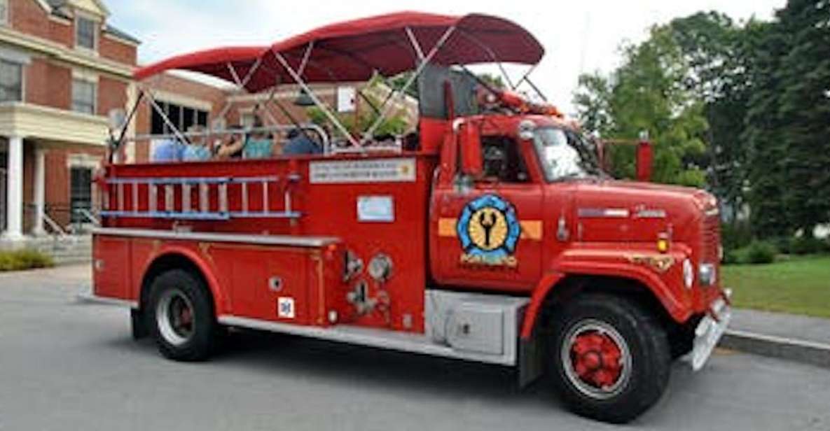 Portland, Maine: Tour in Vintage Fire Engine - Key Points