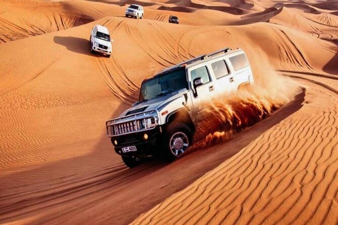 Premium Desert Safari With BBQ Dinner,Belly Dance,Camel Riding & Sand Boarding - Key Points