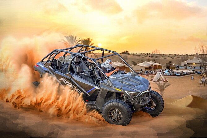 Private 4 Seater Dune Buggy Desert Safari With BBQ Dinner - Key Points