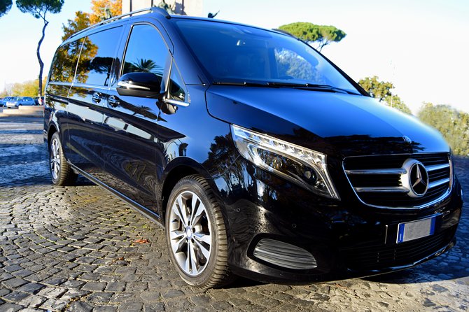 Private Arrival Transfer: Rome Hotels or Fiumicino Airport to Amalfi Coast, Naples or Sorrento Hotel - Key Points