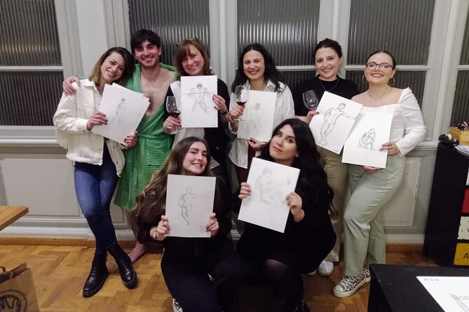 Private Art Experience: Life Drawing in Rome With Wine - Key Points