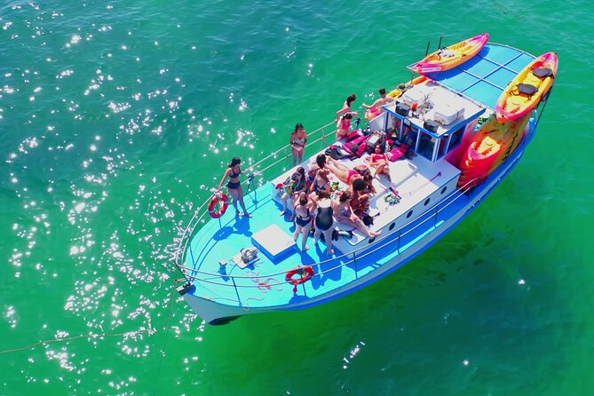 private boat and kayak tour with snorkeling adventure in alvor Private Boat and Kayak Tour With Snorkeling Adventure in Alvor