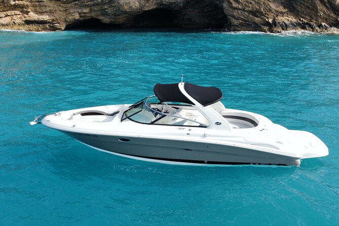 Private Boat Rental Sea Ray 295 for 10 People 8 Hours Ibiza-Formentera - Key Points