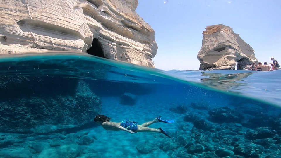 Private Boat Tour at Your Top 4 Beaches in Milos - Tour Highlights