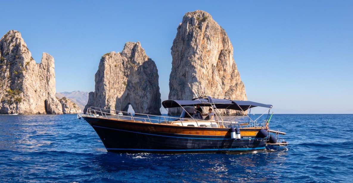 Private Capri Boat Tour From Sorrento - Key Points
