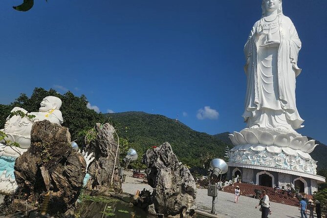 Private CarTransfer to My Son Holyland-Marble Mountain-Lady Buddha-Dragon Bridge - Itinerary Overview