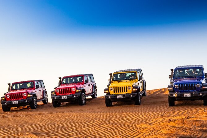 Private Desert Safari in Luxury Vehicle Jeep Wrangler