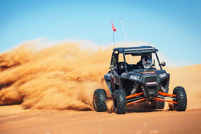 Private Dune Buggy Adventure With Sand Boarding and Refreshments From Dubai - Key Points