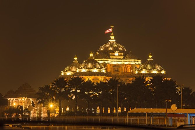 Private Evening Tour of Akshardham Temple With Musical Fountain Show - Key Points