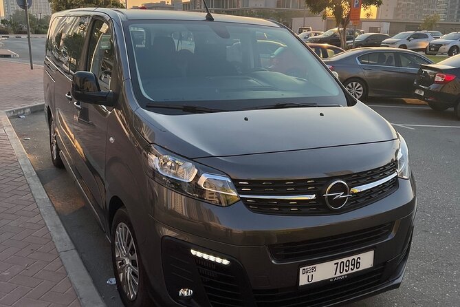 Private Minivan Arrival or Departure Transfer Dubai Airport DXB - Key Points