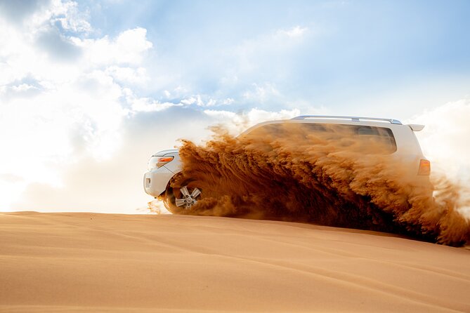 Private Morning Desert Safari, Sandboarding and Camel Ride - Key Points