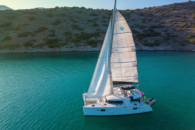 private premium day sailing catamaran cruise in rethymno Private Premium Day Sailing Catamaran Cruise in Rethymno