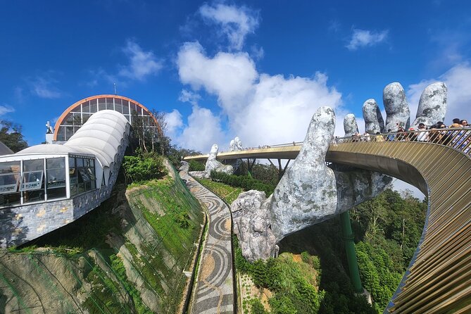 Private Roundtrip Transfer to GOLDEN BRIDGE BA NA HILLS & MARBLE MOUNTAIN - Key Points