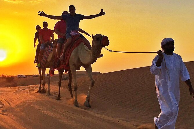 Private Sunset Safari With Extreme Dune Bashing & Camel Rides - Key Points