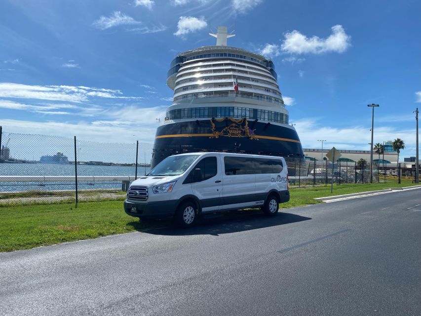 Private Transfer Port Canaveral or Cocoa to Orlando Airport - Key Points