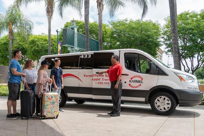 Private Van Airport Arrival Transfer: John Wayne Airport to Anaheim Resort Area - Key Points