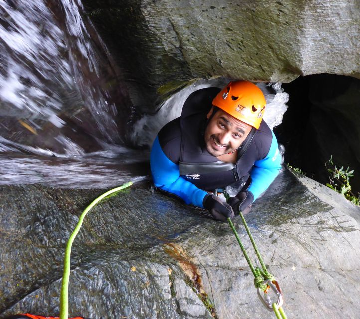 queenstown gibbston valley half day canyoning adventure Queenstown: Gibbston Valley Half-Day Canyoning Adventure