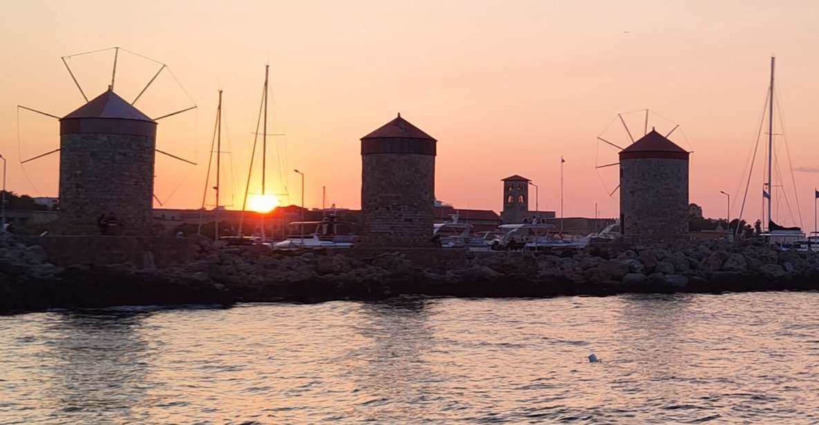 Rhodes Town Private Sunset Cruise - Activity Details