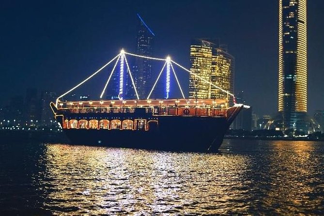 Romantic Dhow Cruise Dinner in Dubai Creek - Key Points