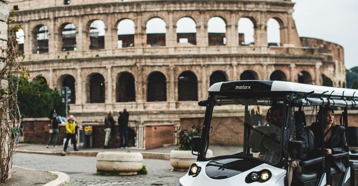 Rome: City Highlights Guided Tour by Golf Cart - Key Points