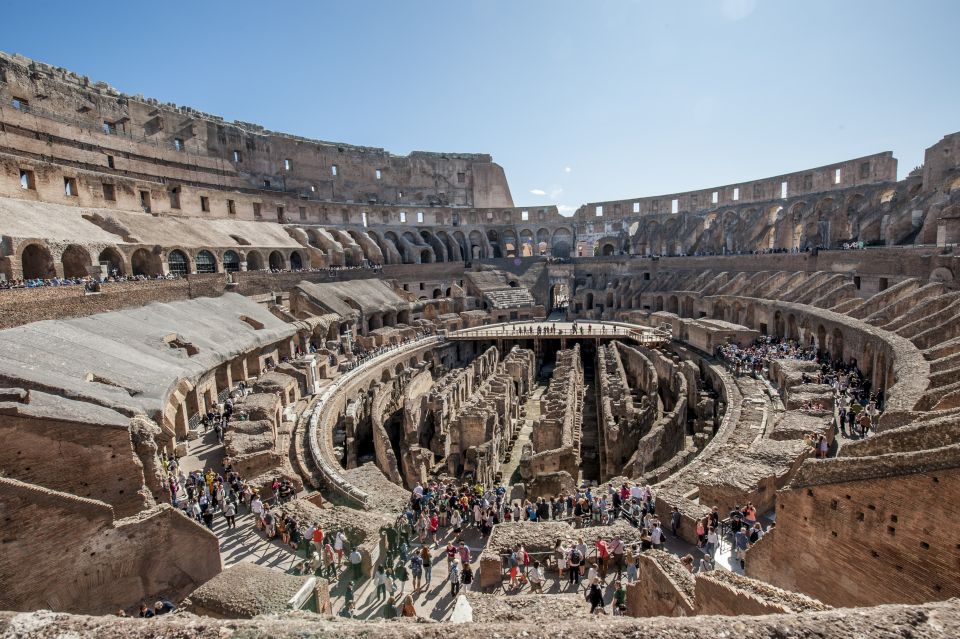 Rome: Colosseum Arena, Roman Forum, and Palatine Hill Tour - Key Points