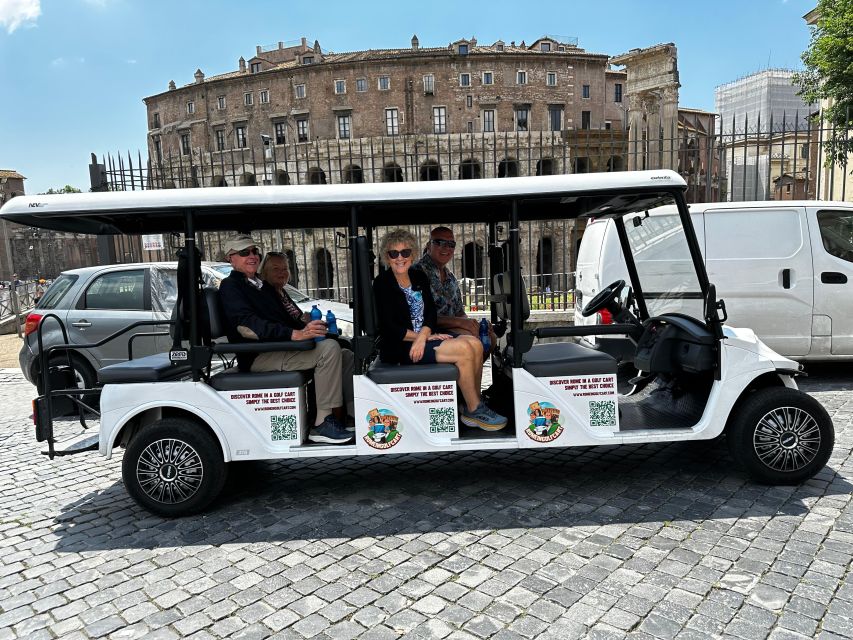 Rome in Golf Cart 7 Hours Unforgettable Full Immersion - Key Points
