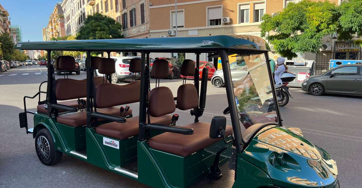 Rome: Private City Highlights Golf Cart Tour - Key Points