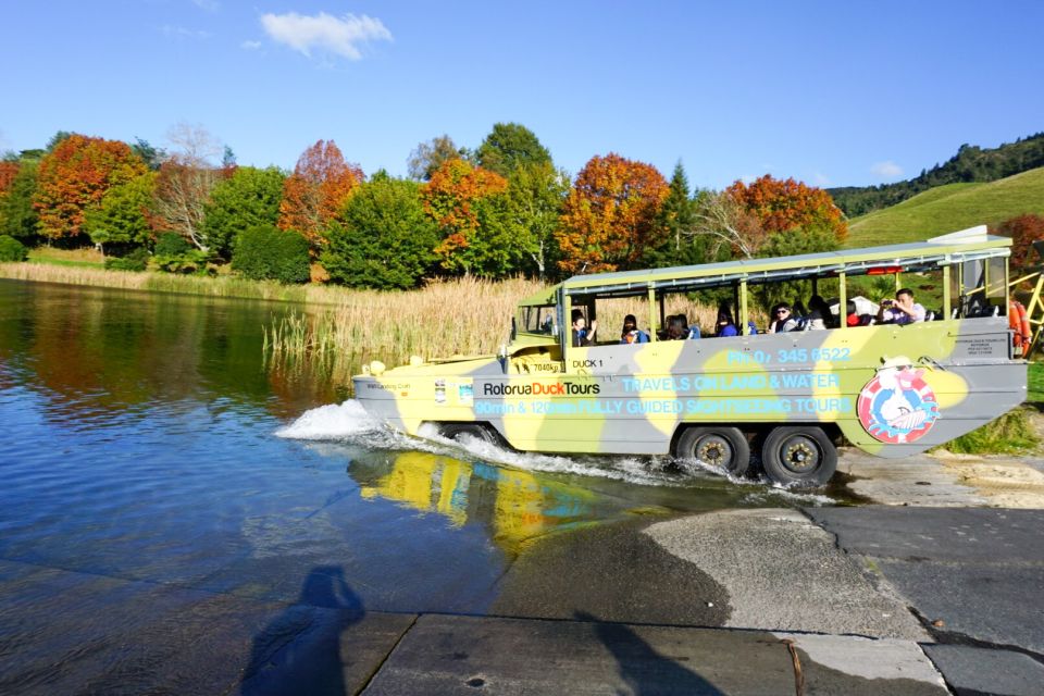 Rotorua City and Lakes Duck Tour - Key Points