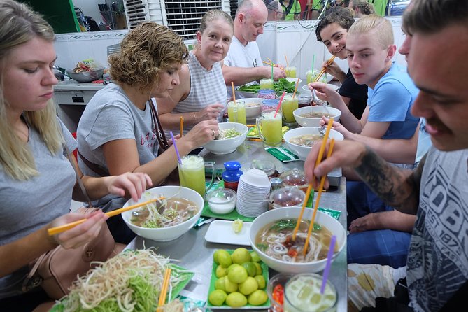 Saigon After Dark and Street Food by Motorbike and Scooter - Key Points