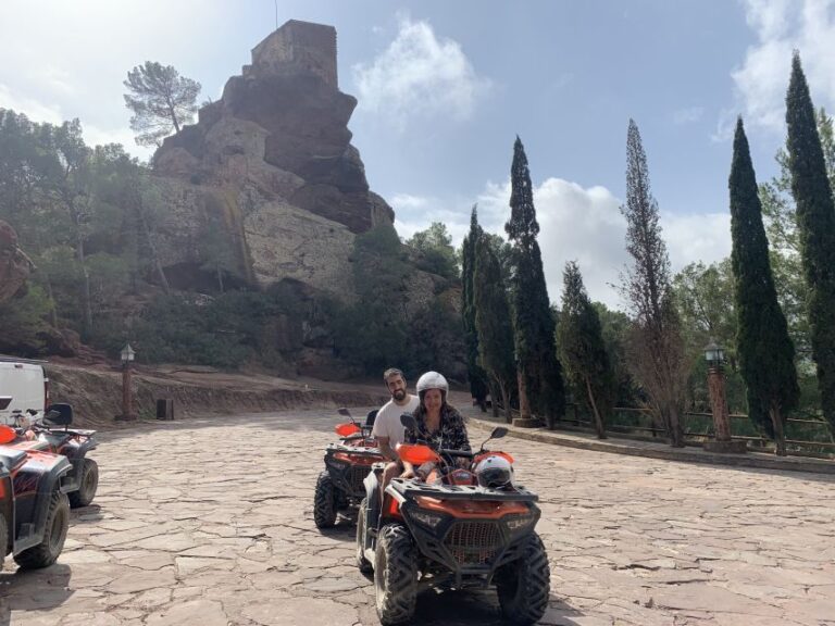 Salou: Off-Road Guided Quad Safari With Hotel Pickup