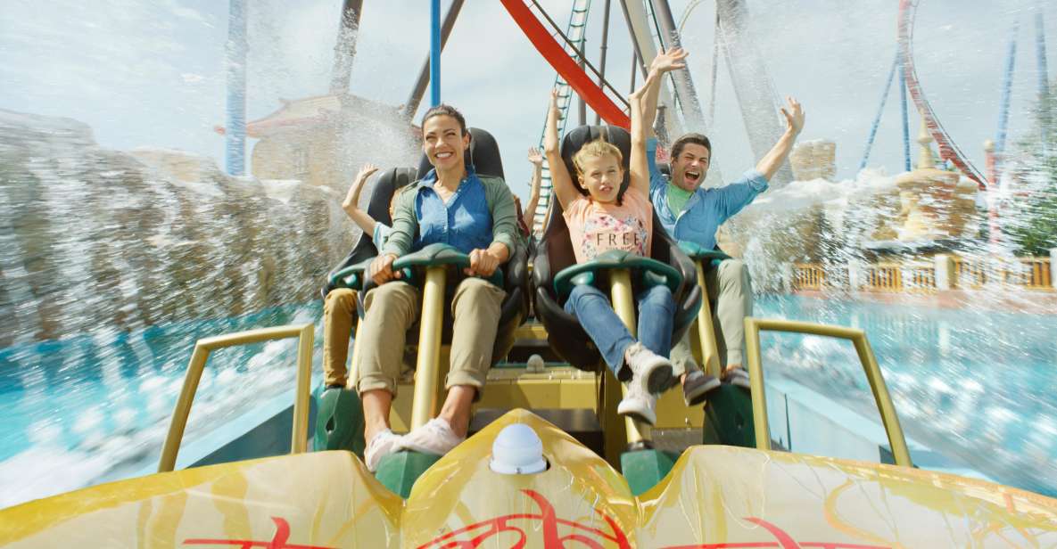 Salou: PortAventura, Caribe Park, & Ferrari Land Passes - Key Points