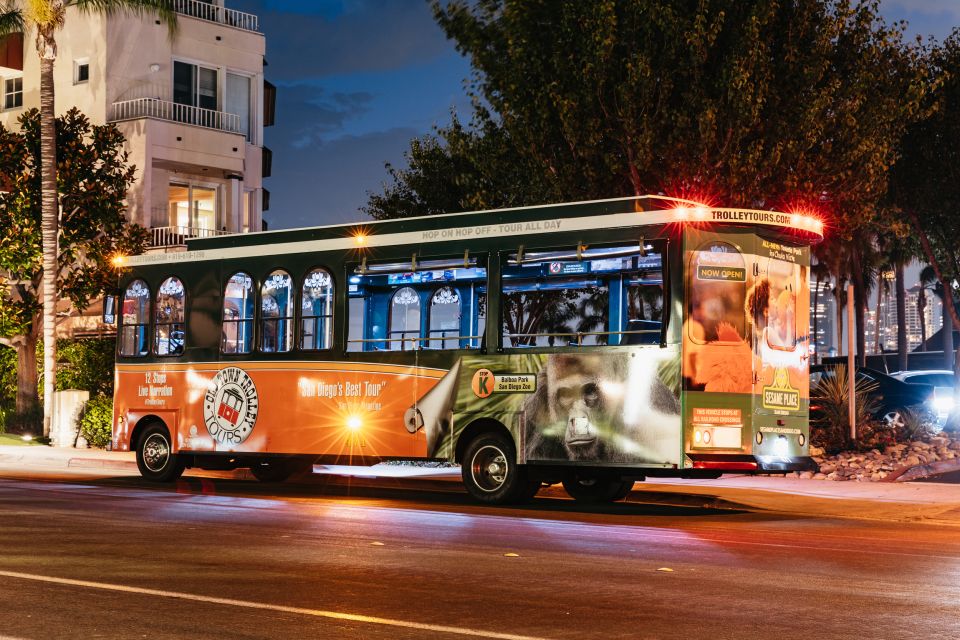 San Diego: City Lights Night Trolley Tour - Key Points