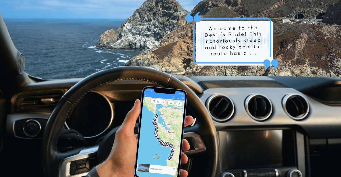 San Fran <--> Monterey: Pacific Coast Self-Driving Tour App - Key Points