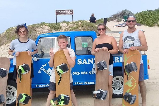 Sandboarding in Jeffreys Bay, South Africa - Key Points
