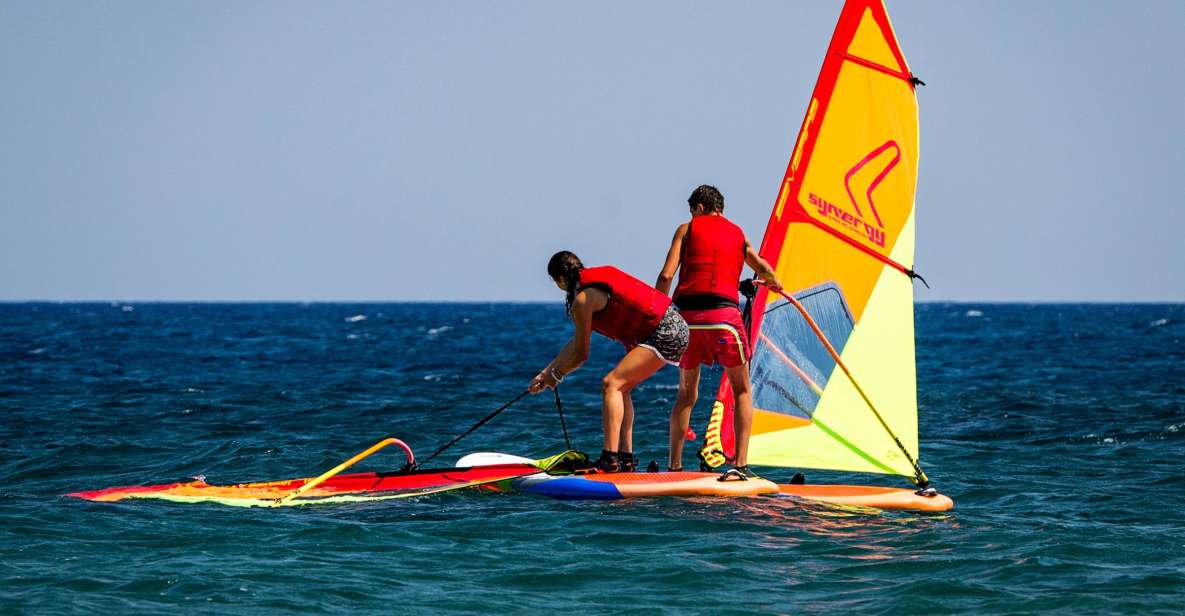 Santorini: 2-Day Guided Windsurfing Lesson - Key Points