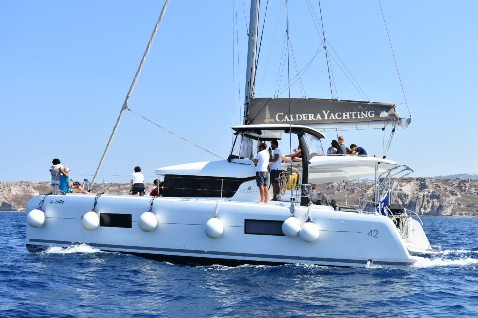 Santorini: All-Inclusive Private Luxury Catamaran Cruise - Activity Details