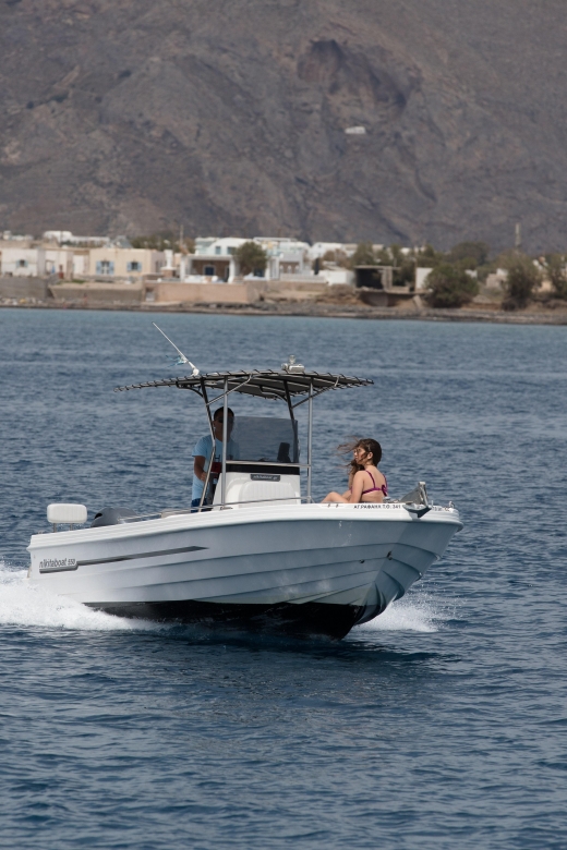 Santorini: Boat Rental With License - Activity Overview