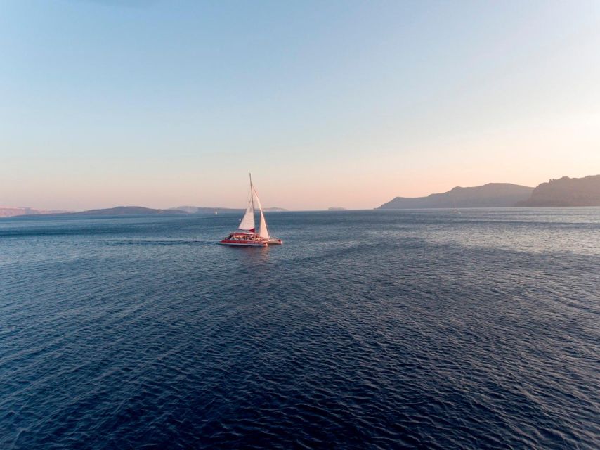 Santorini: Cruise Catamaran With BBQ & Drinks Day of Sunset - Activity Details