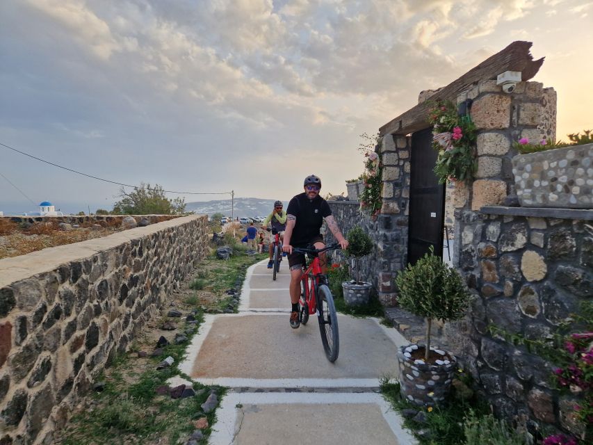 Santorini: E-Bike Sunset Tour Experience - Key Points