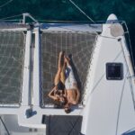 santorini oia caldera catamaran cruise with meal drinks Santorini Oia: Caldera Catamaran Cruise With Meal & Drinks