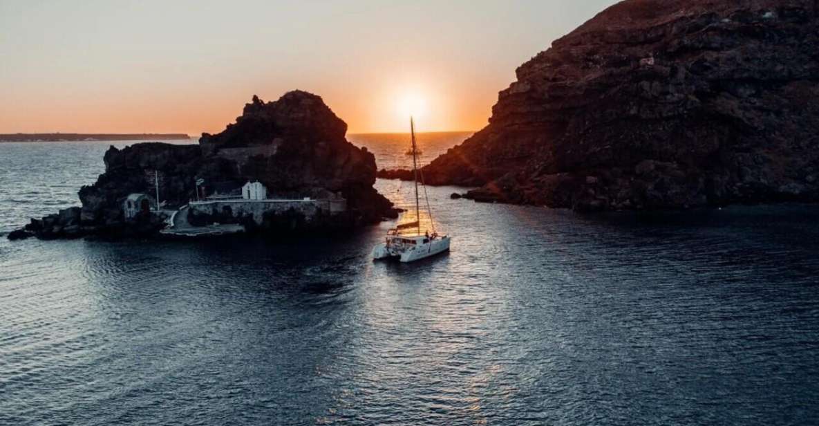 Santorini: Private Catamaran Cruise With BBQ Meal and Drinks - Activity Details