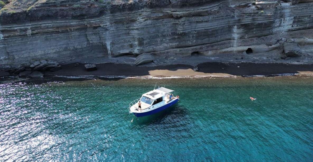 Santorini Private Cruise Sightseeing Tour With BBQ & Drinks - Tour Location and Provider