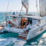 santorini private luxury catamaran cruise with greek meal Santorini: Private Luxury Catamaran Cruise With Greek Meal