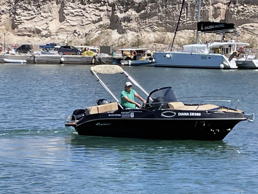 Santorini Rent a Boat License Free - Activity Location
