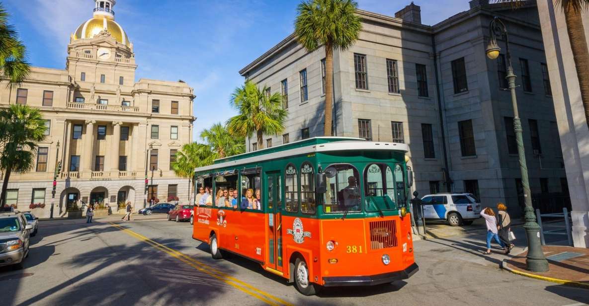 Savannah: Old Town Hop-On Hop-Off Trolley Tour - Key Points