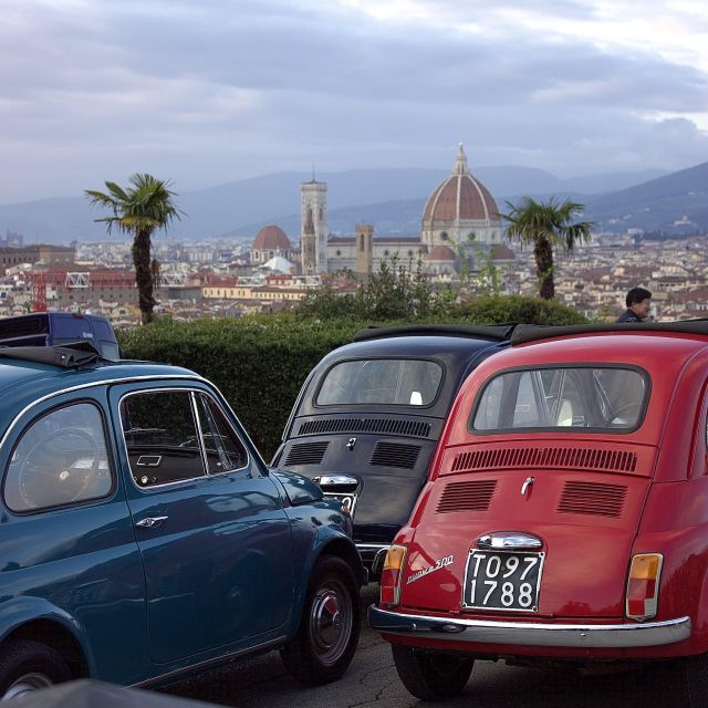 Self-Driving Tour in a Vintage Fiat 500 in Florence, Chianti, Tuscany - Key Points