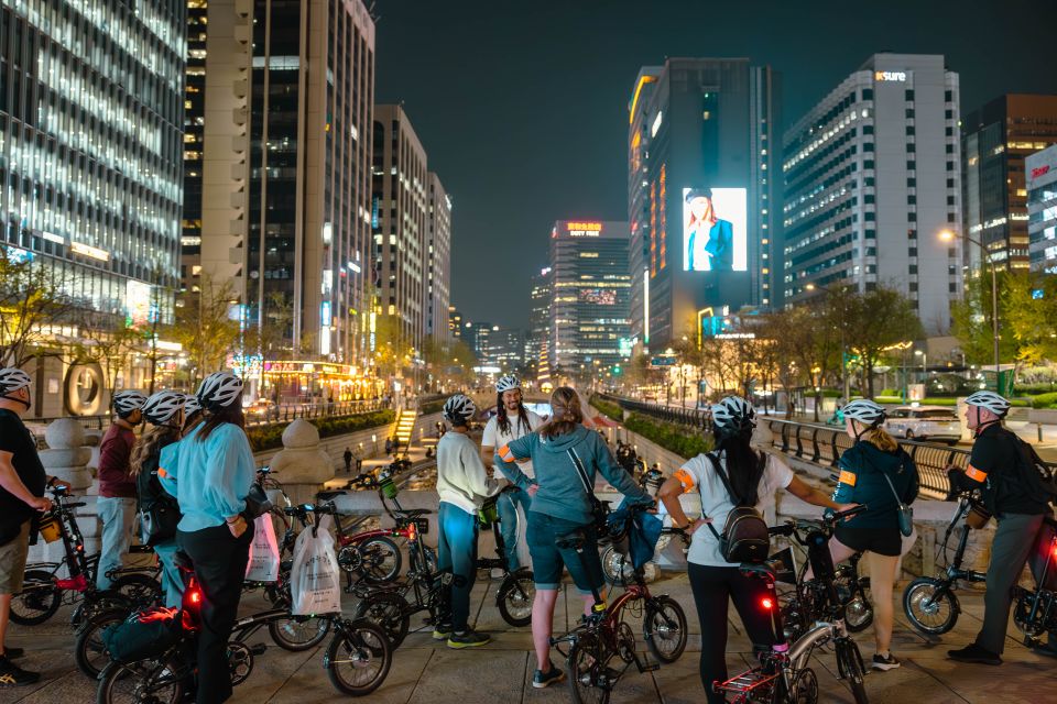 Seoul: Market Food Tour & Evening Ebike Ride - Key Points